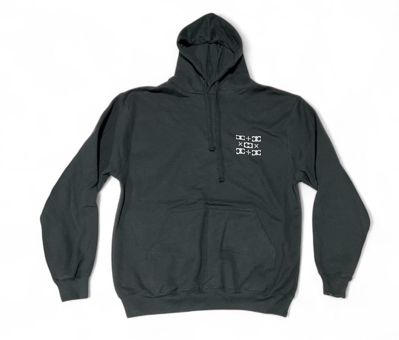 Monogram Light Print Hooded Sweatshirt
